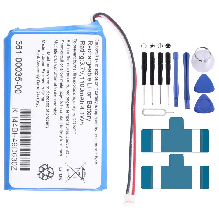 For Garmin Edge 800 810 361-00035-00 361-00035-07 361-00035-03 1100mAh Battery Replacement, For Garmin Edge 800 810