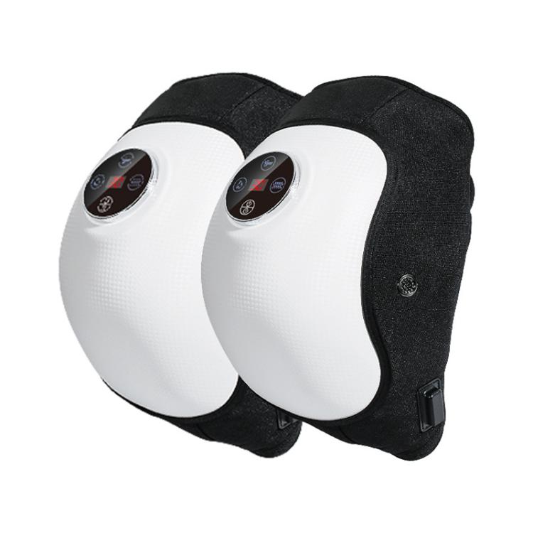 WG-JB-704 Home Rechargeable Heating Knee Massager Joint Knee Pad Massager, Single, Dual