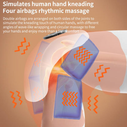 WG-JB-704 Home Rechargeable Heating Knee Massager Joint Knee Pad Massager, Single, Dual