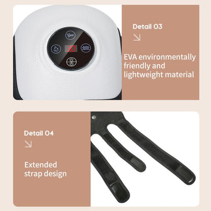 WG-JB-704 Home Rechargeable Heating Knee Massager Joint Knee Pad Massager, Single, Dual