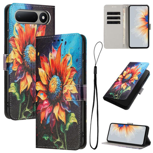 Color Drawing Pattern Leather Phone Case, For Tecno Spark 50 5G, For Tecno Spark 50 4G, For Tecno Camon 50 Pro 4G, For Tecno Camon 50 4G, For Tecno Spark Go 3, For Tecno Pova Slim, For Tecno Pova 7 Pro 5G, For Tecno Pova 7 5G, For Tecno Pova 7 Ultra 5G...