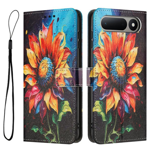 Color Drawing Pattern Leather Phone Case, For Tecno Spark 50 5G, For Tecno Spark 50 4G, For Tecno Camon 50 Pro 4G, For Tecno Camon 50 4G, For Tecno Spark Go 3, For Tecno Pova Slim, For Tecno Pova 7 Pro 5G, For Tecno Pova 7 5G, For Tecno Pova 7 Ultra 5G...
