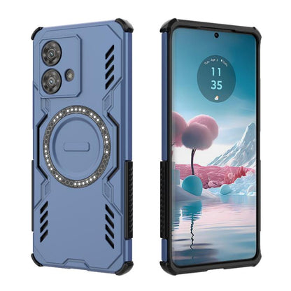 Butterfly Armor MagSafe Magnetic Ring Shockproof Phone Case, For Motorola Edge 40 Neo 5G