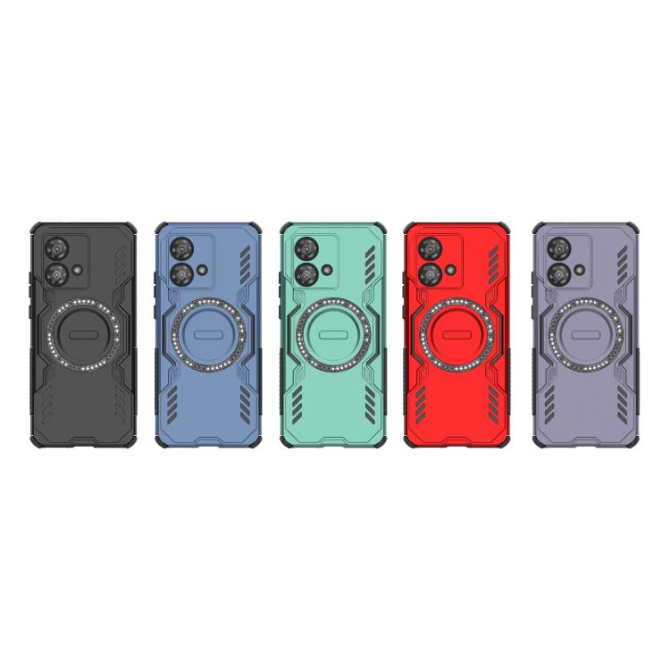 Butterfly Armor MagSafe Magnetic Ring Shockproof Phone Case, For Motorola Edge 40 Neo 5G