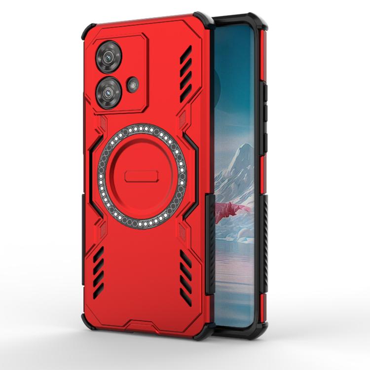 Butterfly Armor MagSafe Magnetic Ring Shockproof Phone Case, For Motorola Edge 40 Neo 5G