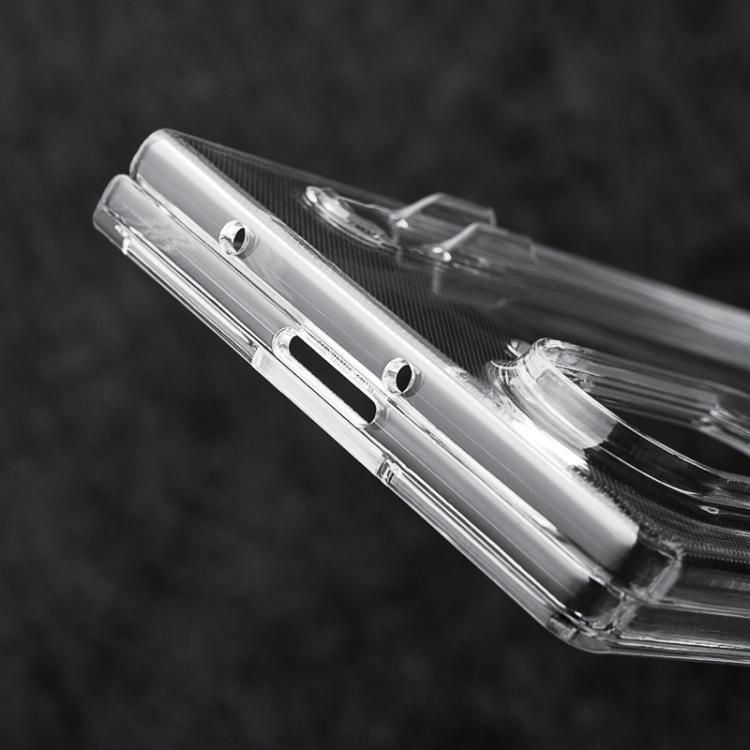 Transparent Two-stage PC Phone Case with Pen Slot, For Galaxy Z Fold8 Ultra 5G, For Samsung Galaxy Z Fold7 5G
