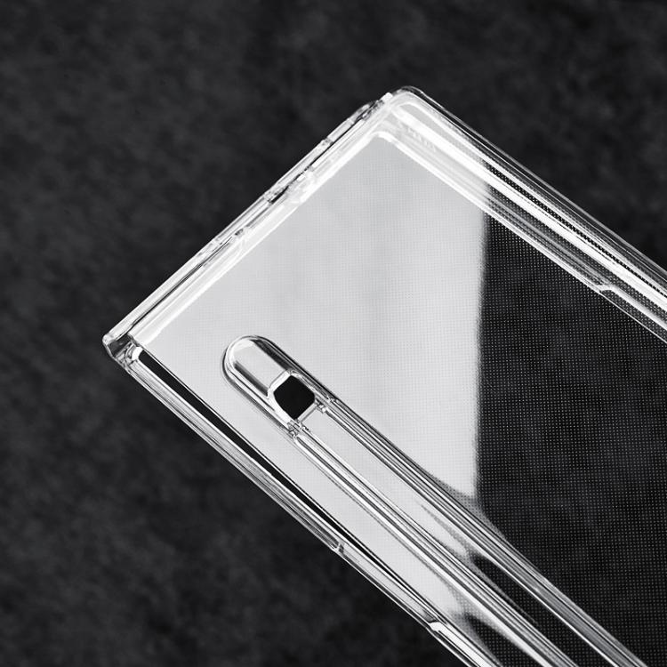 Transparent Two-stage PC Phone Case with Pen Slot, For Galaxy Z Fold8 Ultra 5G, For Samsung Galaxy Z Fold7 5G