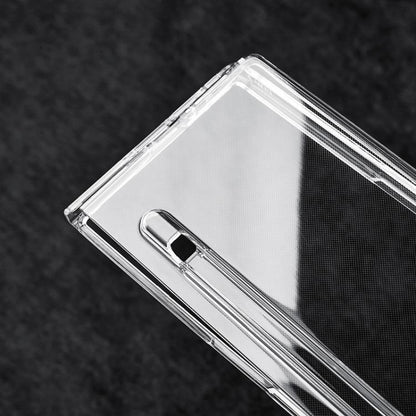Transparent Two-stage PC Phone Case with Pen Slot, For Galaxy Z Fold8 Ultra 5G, For Samsung Galaxy Z Fold7 5G