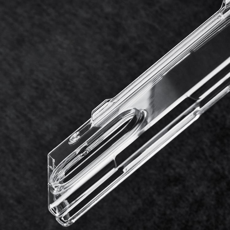 Transparent Two-stage PC Phone Case with Pen Slot, For Galaxy Z Fold8 Ultra 5G, For Samsung Galaxy Z Fold7 5G