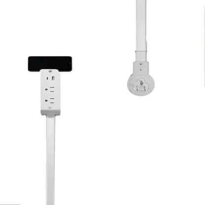 US Plug Power Outlet Extender Power Socket Extension Tool With USB / Type-C Fast Charging