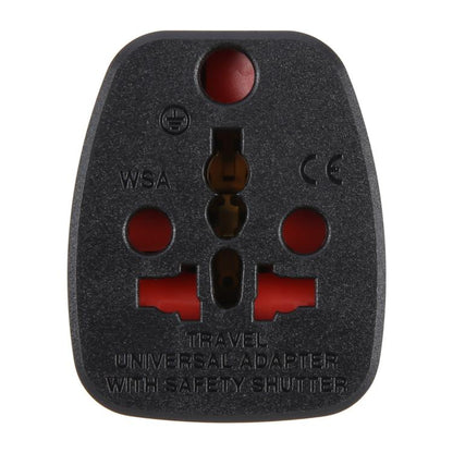 WSA-6 US / JP Plug Global Travel Universal Adapter with Safety Shutter, WSA-6