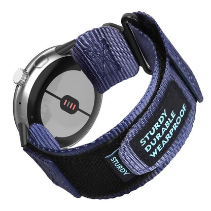 xDfind Quick Release Nylon Hook And Loop Fastener Buckle Watch Band, For Google Pixel Watch 4 / 3 45mm, For Google Pixel Watch 4 / 3 / 2 / 1 41mm