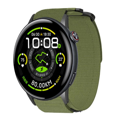 xDfind Quick Release Nylon Hook And Loop Fastener Buckle Watch Band, For vivo Watch 5, For vivo Watch 3 / iQOO Watch