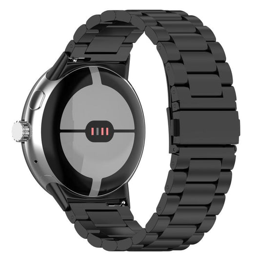 xDfind Drei Perlen Schnellverschluss-Metallarmband, Für Google Pixel Watch 4 / 3 45mm, Für Google Pixel Watch 4 / 3 / 2 / 1 41mm