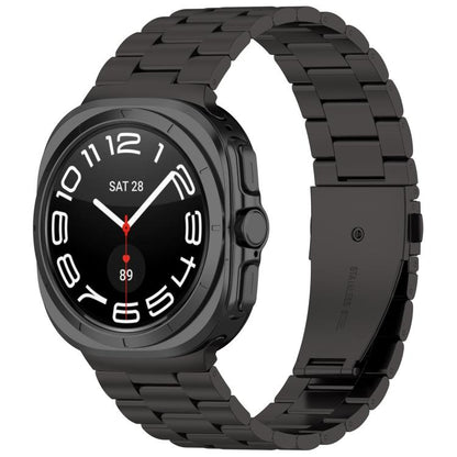 xDfind Three Beads Metal Watch Band, For Samsung Galaxy Watch Ultra 47mm, For Samsung Galaxy Watch 7 / FE / 6 / 5 / 4, For Samsung Galaxy Fit3
