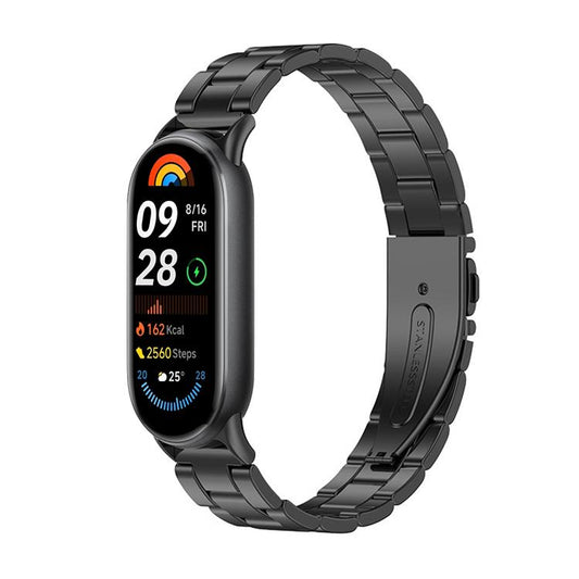 xDfind Three Beads Quick Release Metal Watch Band, For Xiaomi Smart Band 11 / 10 / 9 / 8, For Xiaomi Band 10 Pro / 9 Pro / Redmi Watch 6, For Xiaomi Redmi Watch 3 20mm