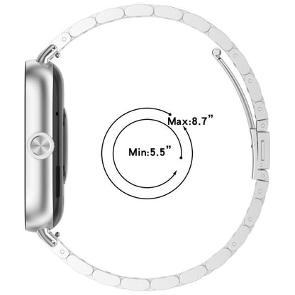 xDfind Three Beads Quick Release Metal Watch Band, For Xiaomi Band 10 Pro / 9 Pro / Redmi Watch 6, For Xiaomi Smart Band 10 / 9 / 8 NFC, For Xiaomi Redmi Watch 3 20mm