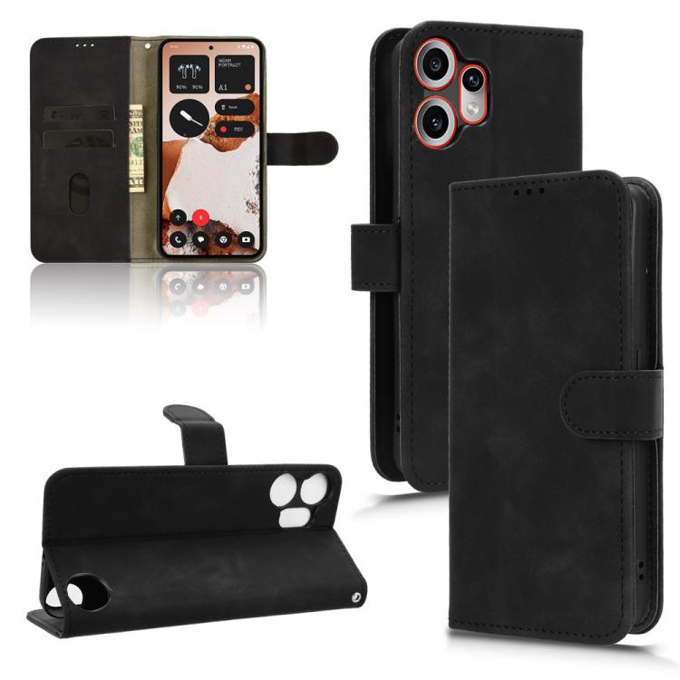 Skin Feel Magnetic Flip Leather Phone Case, For Nothing Phone 4a Pro, For Nothing Phone 4a, For Nothing Phone 3, For Nothing CMF Phone 2 Pro, For Nothing Phone 3a