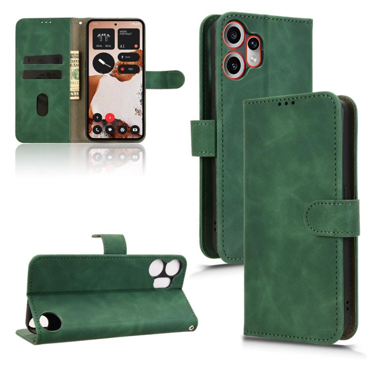Skin Feel Magnetic Flip Leather Phone Case, For Nothing Phone 4a Pro, For Nothing Phone 4a, For Nothing Phone 3, For Nothing CMF Phone 2 Pro, For Nothing Phone 3a