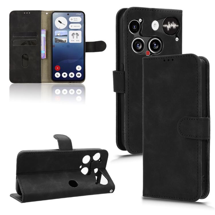 Skin Feel Magnetic Flip Leather Phone Case, For Nothing Phone 4a Pro, For Nothing Phone 4a, For Nothing Phone 3, For Nothing CMF Phone 2 Pro, For Nothing Phone 3a