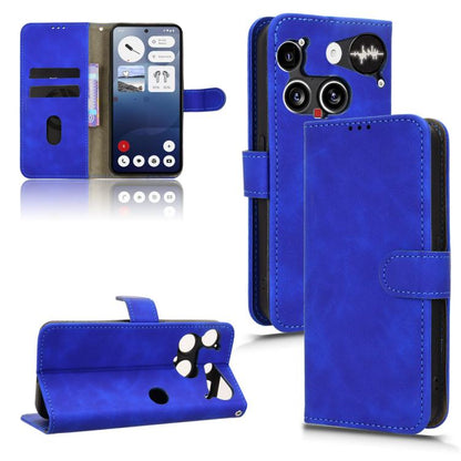 Skin Feel Magnetic Flip Leather Phone Case, For Nothing Phone 4a Pro, For Nothing Phone 4a, For Nothing Phone 3, For Nothing CMF Phone 2 Pro, For Nothing Phone 3a