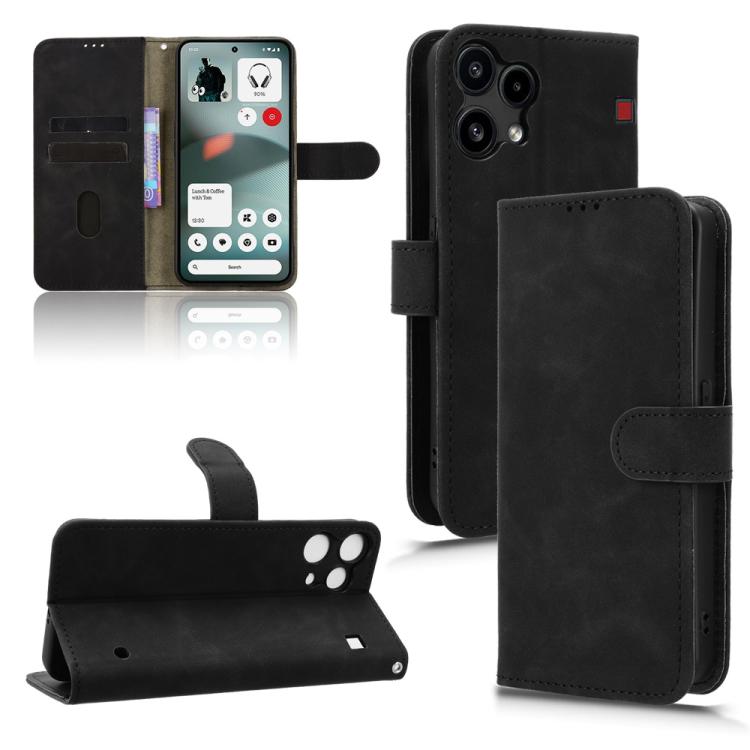Skin Feel Magnetic Flip Leather Phone Case, For Nothing Phone 4a Pro, For Nothing Phone 4a, For Nothing Phone 3, For Nothing CMF Phone 2 Pro, For Nothing Phone 3a