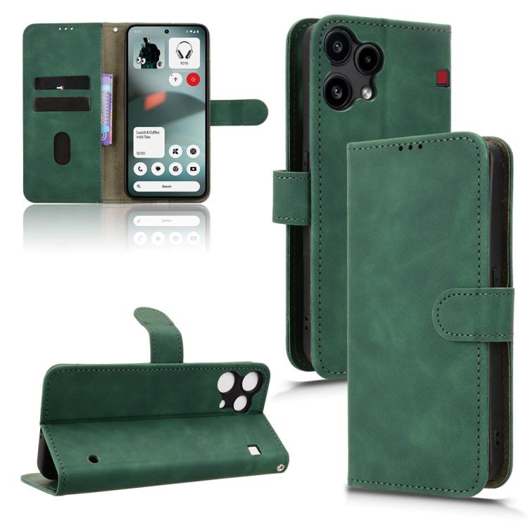 Skin Feel Magnetic Flip Leather Phone Case, For Nothing Phone 4a Pro, For Nothing Phone 4a, For Nothing Phone 3, For Nothing CMF Phone 2 Pro, For Nothing Phone 3a