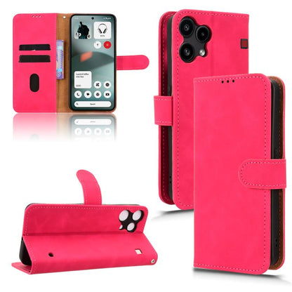 Skin Feel Magnetic Flip Leather Phone Case, For Nothing Phone 4a Pro, For Nothing Phone 4a, For Nothing Phone 3, For Nothing CMF Phone 2 Pro, For Nothing Phone 3a