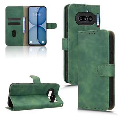 Skin Feel Magnetic Flip Leather Phone Case, For Nothing Phone 4a Pro, For Nothing Phone 4a, For Nothing Phone 3, For Nothing CMF Phone 2 Pro, For Nothing Phone 3a