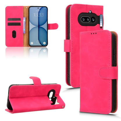 Skin Feel Magnetic Flip Leather Phone Case, For Nothing Phone 4a Pro, For Nothing Phone 4a, For Nothing Phone 3, For Nothing CMF Phone 2 Pro, For Nothing Phone 3a