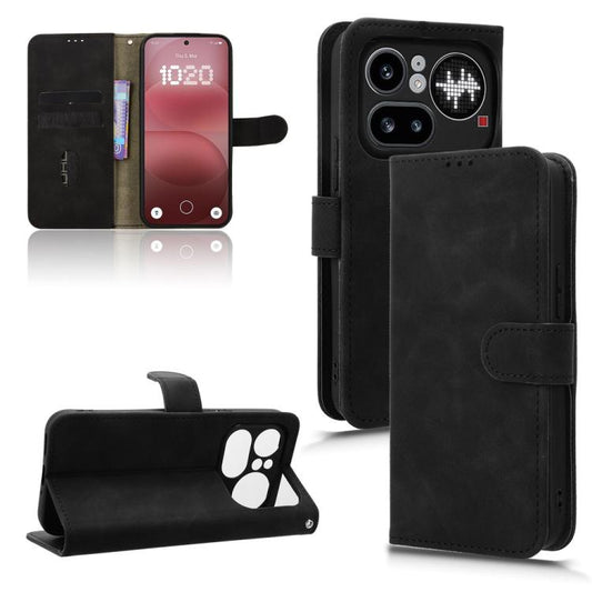 Skin Feel Magnetic Flip Leather Phone Case, For Nothing Phone 4a Pro, For Nothing Phone 4a, For Nothing Phone 3, For Nothing CMF Phone 2 Pro, For Nothing Phone 3a