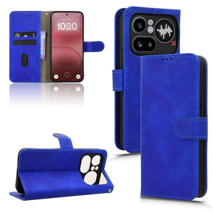 Skin Feel Magnetic Flip Leather Phone Case, For Nothing Phone 4a Pro, For Nothing Phone 4a, For Nothing Phone 3, For Nothing CMF Phone 2 Pro, For Nothing Phone 3a