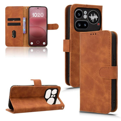 Skin Feel Magnetic Flip Leather Phone Case, For Nothing Phone 4a Pro, For Nothing Phone 4a, For Nothing Phone 3, For Nothing CMF Phone 2 Pro, For Nothing Phone 3a