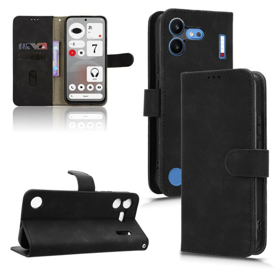 Skin Feel Magnetic Flip Leather Phone Case, For Nothing Phone 4b 5G, For Nothing Phone 4a Pro, For Nothing Phone 4a, For Nothing Phone 3, For Nothing CMF Phone 2 Pro, For Nothing Phone 3a