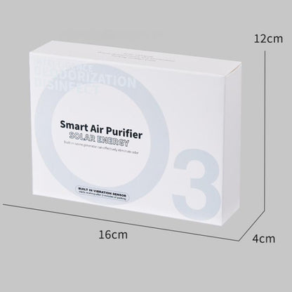 Solar Energy Car Air Purifier with Number Plate, Solar Energy Air Purifier