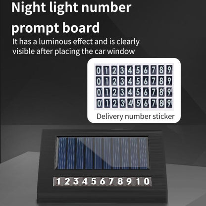 Solar Energy Car Air Purifier with Number Plate, Solar Energy Air Purifier