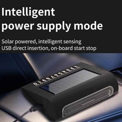 Solar Energy Car Air Purifier with Number Plate, Solar Energy Air Purifier