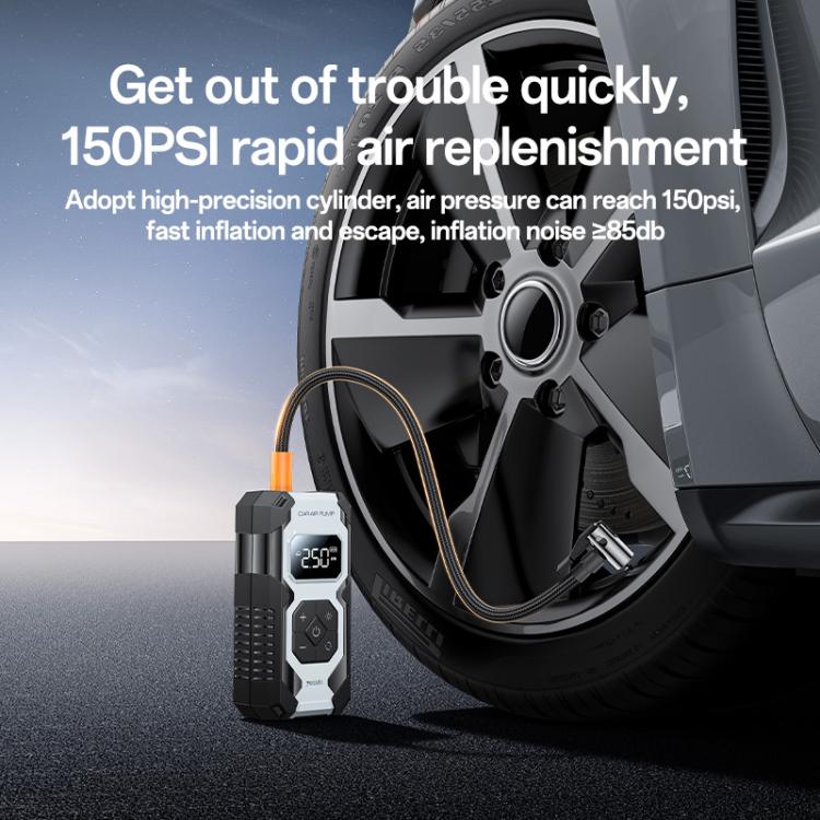 Yesido VC12 7800mAh Multi-function Car Air Pump Car Tires Cordless Tire Inflator, VC12