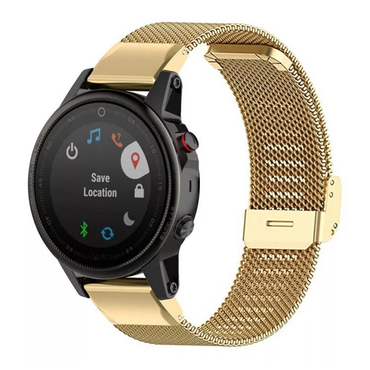 xDfind Milanese Metal Buckle Watch Band, For Garmin Fenix 8/7X/6X/5X 26mm, For Garmin Fenix 8/7/6/5 22mm, For Garmin Fenix 8/7S/6S/5S 20mm, For Garmin Forerunner 45/45S/Swim2 18mm, For Garmin Forerunner 220/735/735XT/230/235 20mm                       ...