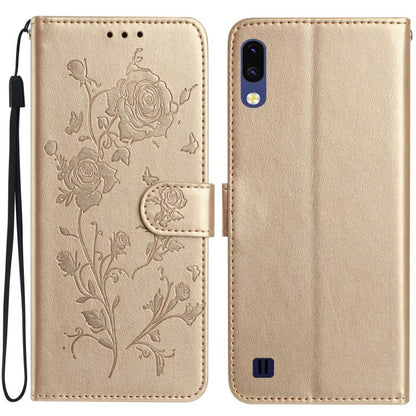 Rose Flower Embossing Pattern Leather Phone Case, For Samsung Galaxy A42 5G, For Samsung Galaxy A21S, For Samsung Galaxy A51, For Samsung Galaxy A20e, For Samsung Galaxy A40, For Samsung Galaxy A10 / M10, For Samsung Galaxy A20 / A30�������������������...