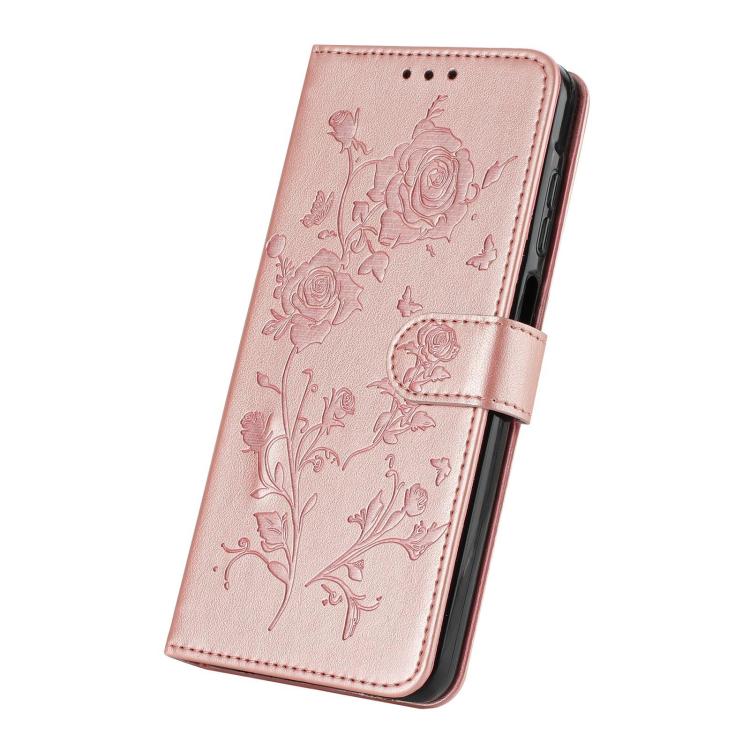 Rose Flower Embossing Pattern Leather Phone Case, For Samsung Galaxy A12, For Samsung Galaxy A42, For Samsung Galaxy A42 5G, For Samsung Galaxy A21S, For Samsung Galaxy A51, For Samsung Galaxy A20e, For Samsung Galaxy A40, For Samsung Galaxy A10 / M10 ...