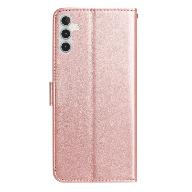 Rose Flower Embossing Pattern Leather Phone Case, For Samsung Galaxy A15, For Samsung Galaxy A35, For Samsung Galaxy A05, For Samsung Galaxy A05S, For Samsung Galaxy A24, For Samsung Galaxy A14, For Samsung Galaxy A34, For Samsung Galaxy A54�����������...