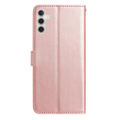 Rose Flower Embossing Pattern Leather Phone Case, For Samsung Galaxy A16, For Samsung Galaxy A25, For Samsung Galaxy A15, For Samsung Galaxy A35, For Samsung Galaxy A05, For Samsung Galaxy A05S, For Samsung Galaxy A24, For Samsung Galaxy A14           ...
