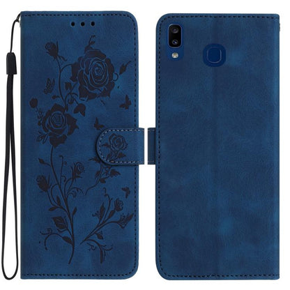Rose Flower Embossing Pattern Leather Phone Case, For Samsung Galaxy A42 5G, For Samsung Galaxy A21S, For Samsung Galaxy A51, For Samsung Galaxy A20e, For Samsung Galaxy A40, For Samsung Galaxy A10 / M10, For Samsung Galaxy A20 / A30�������������������...