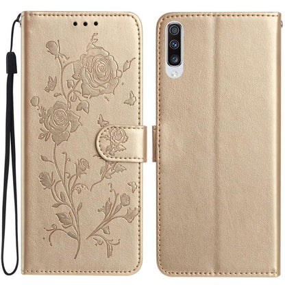 Rose Flower Embossing Pattern Leather Phone Case, For Samsung Galaxy A42 5G, For Samsung Galaxy A21S, For Samsung Galaxy A51, For Samsung Galaxy A20e, For Samsung Galaxy A40, For Samsung Galaxy A10 / M10, For Samsung Galaxy A20 / A30�������������������...