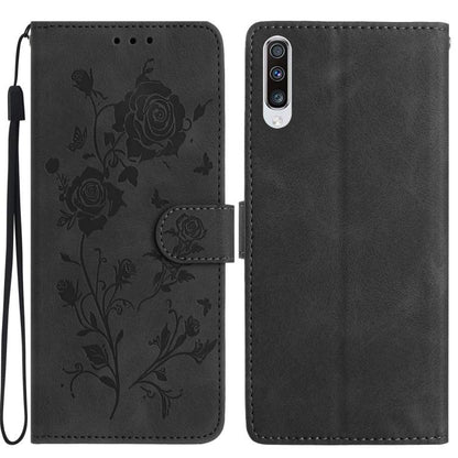 Rose Flower Embossing Pattern Leather Phone Case, For Samsung Galaxy A42 5G, For Samsung Galaxy A21S, For Samsung Galaxy A51, For Samsung Galaxy A20e, For Samsung Galaxy A40, For Samsung Galaxy A10 / M10, For Samsung Galaxy A20 / A30�������������������...