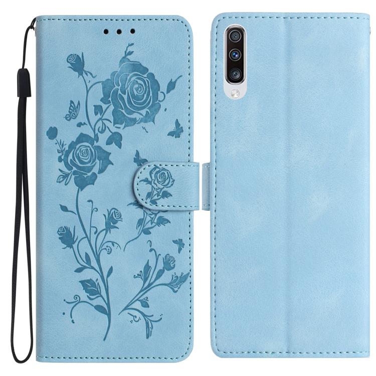 Rose Flower Embossing Pattern Leather Phone Case, For Samsung Galaxy A42 5G, For Samsung Galaxy A21S, For Samsung Galaxy A51, For Samsung Galaxy A20e, For Samsung Galaxy A40, For Samsung Galaxy A10 / M10, For Samsung Galaxy A20 / A30�������������������...