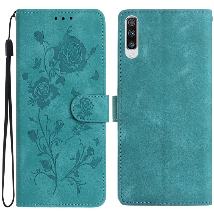 Rose Flower Embossing Pattern Leather Phone Case, For Samsung Galaxy A42 5G, For Samsung Galaxy A21S, For Samsung Galaxy A51, For Samsung Galaxy A20e, For Samsung Galaxy A40, For Samsung Galaxy A10 / M10, For Samsung Galaxy A20 / A30�������������������...