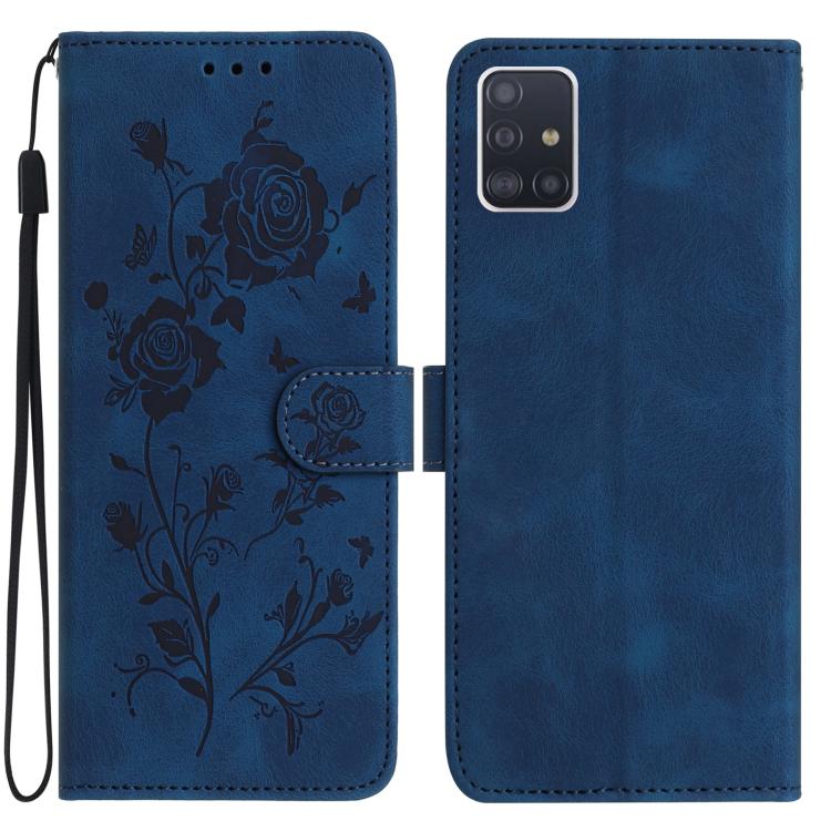 Rose Flower Embossing Pattern Leather Phone Case, For Samsung Galaxy A42 5G, For Samsung Galaxy A21S, For Samsung Galaxy A51, For Samsung Galaxy A20e, For Samsung Galaxy A40, For Samsung Galaxy A10 / M10, For Samsung Galaxy A20 / A30�������������������...