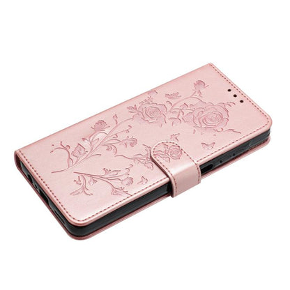 Rose Flower Embossing Pattern Leather Phone Case, For Samsung Galaxy A57 5G, For Samsung Galaxy A37 5G, For Samsung Galaxy A17, For Samsung Galaxy A07, For Samsung Galaxy A07 5G, For Samsung Galaxy A17 5G, For Samsung Galaxy A06, For Samsung Galaxy A56...